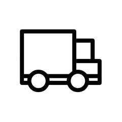Truck icon symbol vector image illustration

