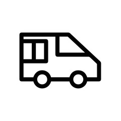 Truck icon symbol vector image illustration
