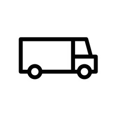 Truck icon symbol vector image illustration
