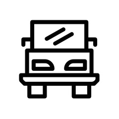Truck icon symbol vector image illustration
