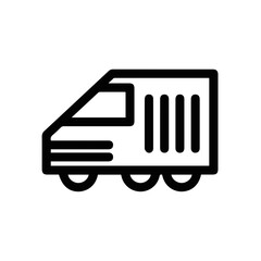 Truck icon symbol vector image illustration
