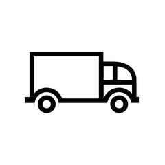 Truck icon symbol vector image illustration
