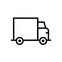 Truck icon symbol vector image illustration
