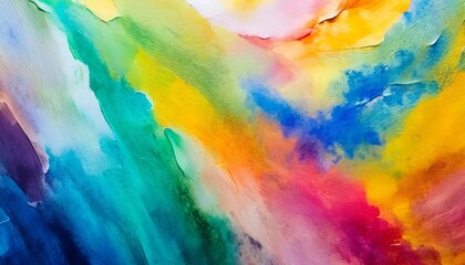 Obraz premium Vibrant Abstract Multicolored Painting Wallpaper â€“ A Contemporary Artistic Design Showcasing Dynamic Textures and Bold Colors, Perfect for Modern Interior Decoration and Creative Digital