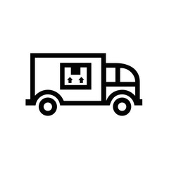 Truck icon symbol vector illustration
