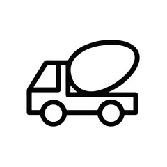 Truck icon symbol vector illustration
