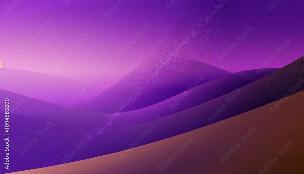 Aufkleber vibrant abstract purple gradient background with smooth transitions and subtle textures for modern d