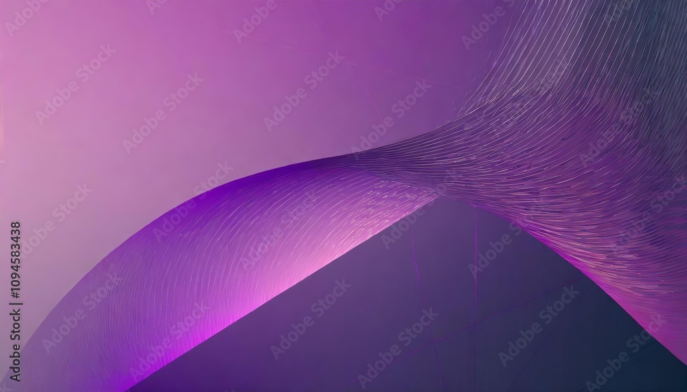 Aufkleber elegant abstract purple gradient background featuring smooth transitions and soft hues of violet and