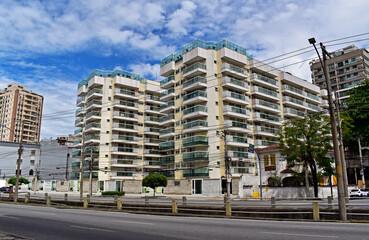 Residential buildings in Tijuca neighborhood, Rio de Janeiro, Brazil