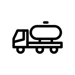 Obraz premium Truck icon symbol vector illustration 