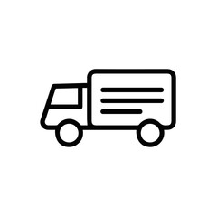 Truck icon symbol vector illustration
