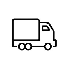 Truck icon symbol vector illustration
