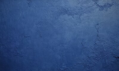 Abstract grunge decorative relief navy blue stucco wall texture