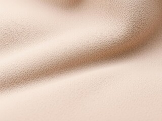 Close-up of a soft suede fabric texture with visible texture and depth, depth