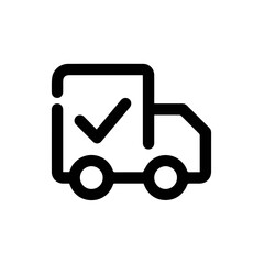 Truck icon symbol vector illustration

