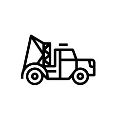 Truck icon symbol vector illustration
