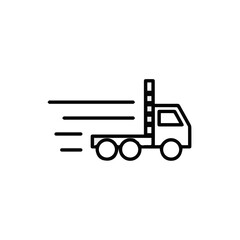 Truck icon symbol vector illustration
