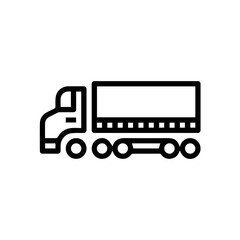 Truck icon symbol vector illustration
