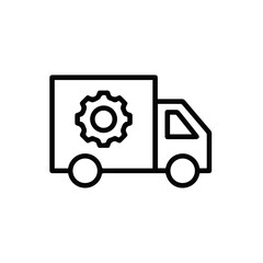 Truck icon symbol vector illustration
