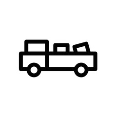 Truck icon symbol vector illustration
