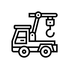 Truck icon symbol vector illustration
