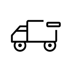 Truck icon symbol vector illustration

