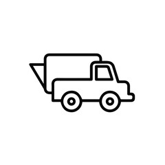 Truck icon symbol vector illustration
