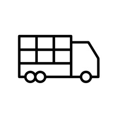 Truck icon symbol vector illustration
