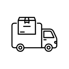 Truck icon symbol vector illustration
