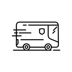 Truck icon symbol vector illustration
