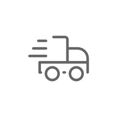 Truck icon symbol vector illustration
