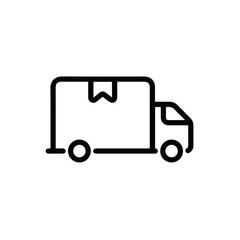 Truck icon symbol vector illustration
