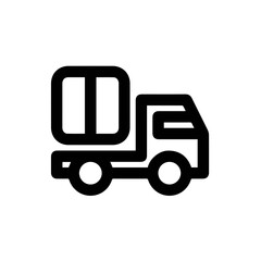 Truck icon symbol vector illustration
