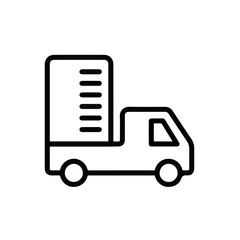 Truck icon symbol vector illustration
