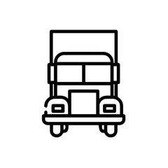 Truck icon symbol vector illustration
