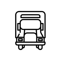 Truck icon symbol vector illustration
