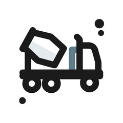 Truck icon symbol vector illustration
