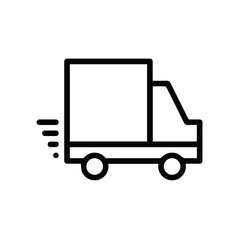 Truck icon symbol vector illustration
