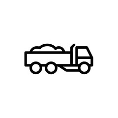 Truck icon symbol vector illustration
