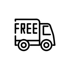 Truck icon symbol vector illustration
