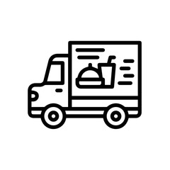 Truck icon symbol vector illustration
