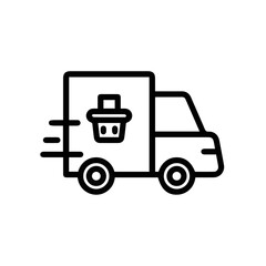 Truck icon symbol vector illustration
