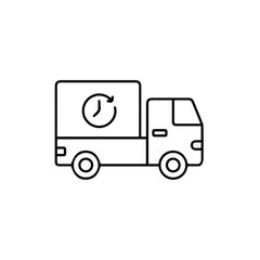 Truck icon symbol vector illustration
