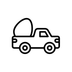 Truck icon symbol vector illustration
