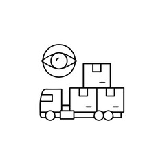 Truck icon symbol vector illustration
