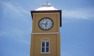 Detailed view of windows, doors and balconies of city buildings