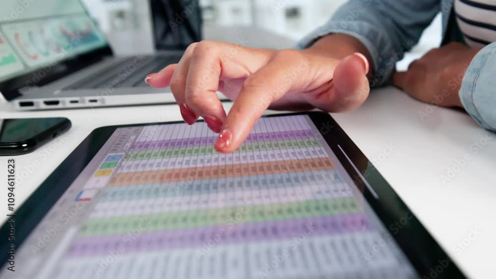 Poster Electronic Spreadsheet Analyst Or Auditor Using Software