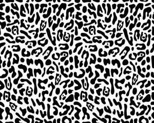 Seamless of leopard leather, fashionable print wallpaper	