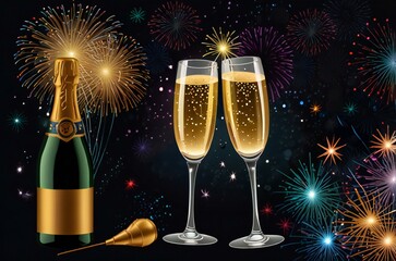 champagne and celebration