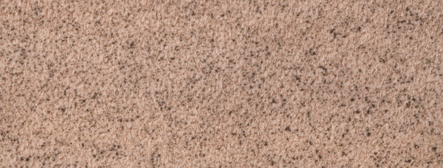 Texture brown background from soft textile material. Abstract backdrop from beige pastel fabric